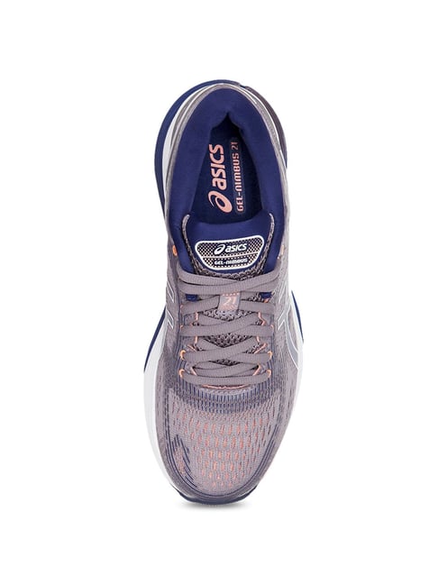 Asics gel nimbus 21 lavender clearance grey