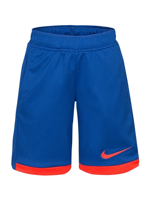 Buy Nike Kids Blue Self Pattern Shorts for Boys Clothing Online
