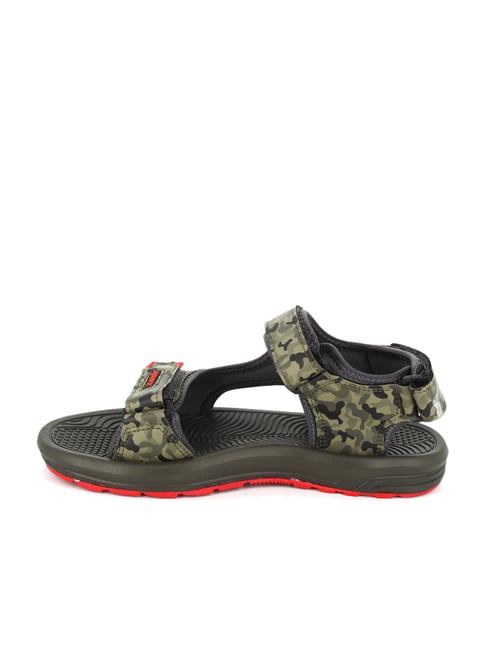 Sparx SS 525 Olive Floater Sandals