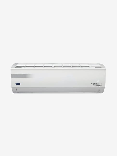 Carrier 1 Ton Inverter 5 Star 2020 Range ESKO Neo Hybridjet CAI12EK5R39F0 R32 Split AC White