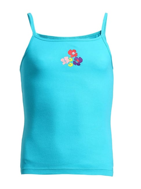 Buy Jockey Kids Blue Printed FG03 Camisole for Girls Clothing