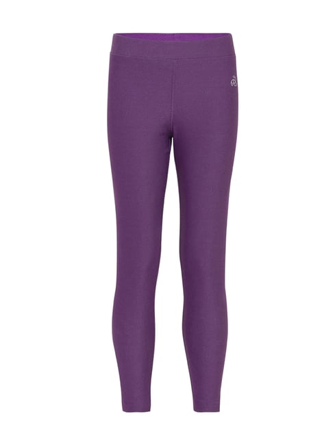 Jockey Kids Purple Solid AG05 Jeggings