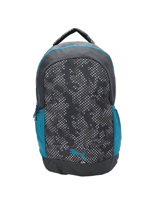 Puma 32 Ltrs Grey & Blue Large Laptop Backpack