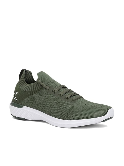 Power by Bata Men's Connect Grandeur Olive Walking Shoes