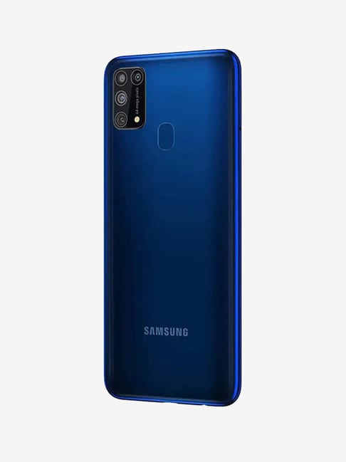 samsung m31 mobile blue colour