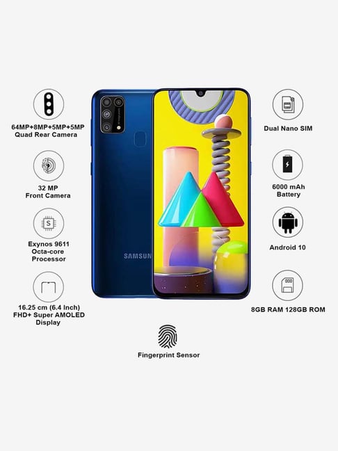 samsung galaxy m31 ocean blue