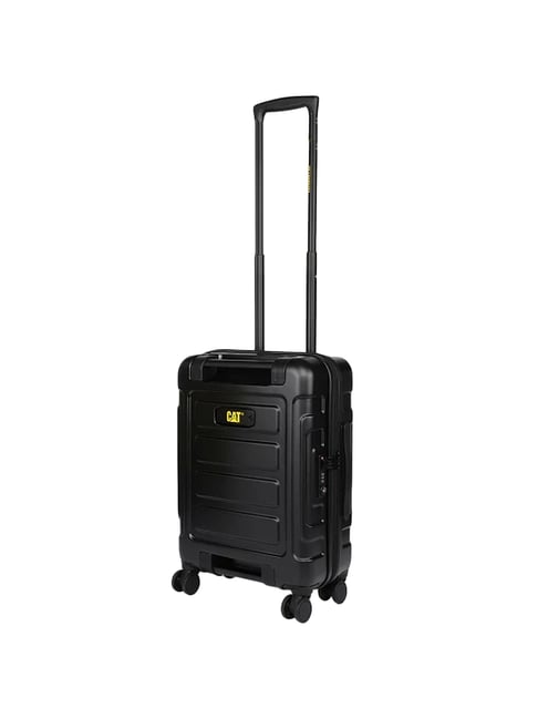 CAT Stealth Black Small Hard Cabin Trolley - 20 Inch