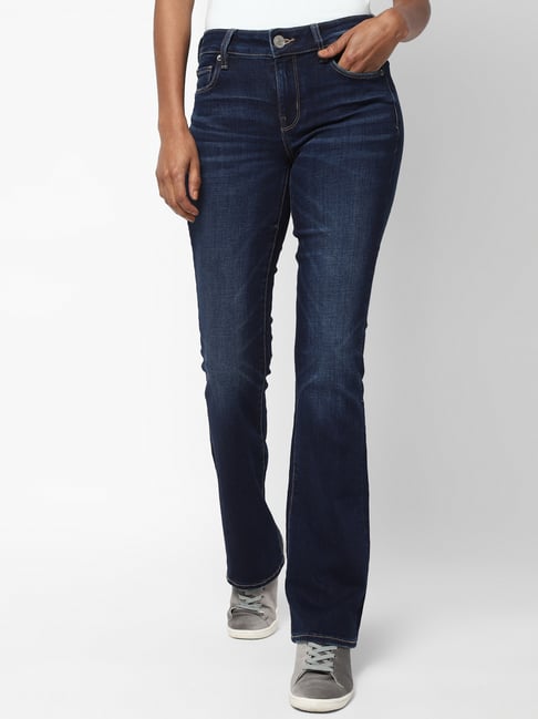 American Eagle Outfitters Blue Lightly Washed Jeans-image-19