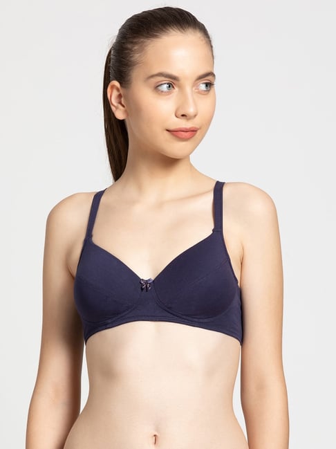 Buy Jockey Navy Padded Bra for Women Online @ Tata CLiQ