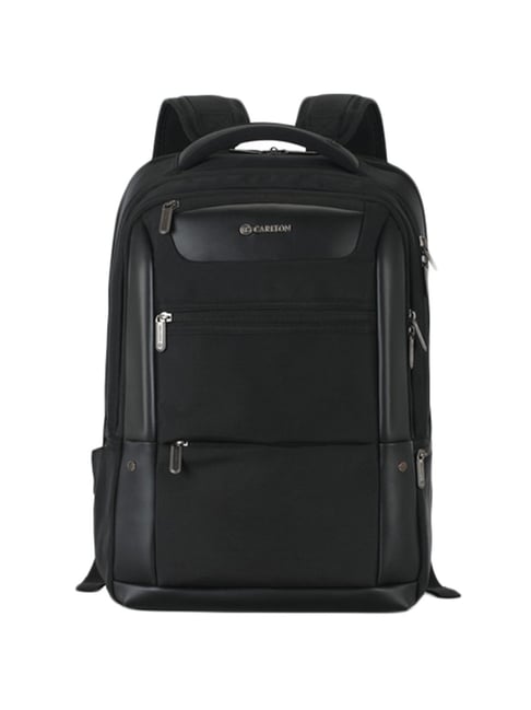 Buy Carlton Black Small Laptop Backpack Online At Best Price Tata CLiQ