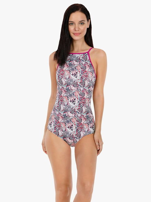 Amante Multicolor Printed Swimsuit