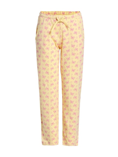 Buy Jockey Kids Yellow Printed RG04 Pyjamas for Girls Clothing Online @  Tata CLiQ