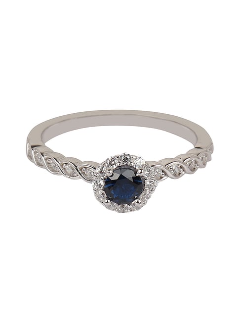 The Real Effect London Vibrant and Colourful 92.5 Sterling Silver Ring