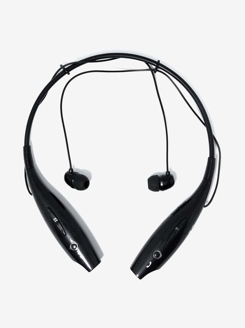 Alpino HBS 730 Bluetooth Wireless Neckband with Microphone Black