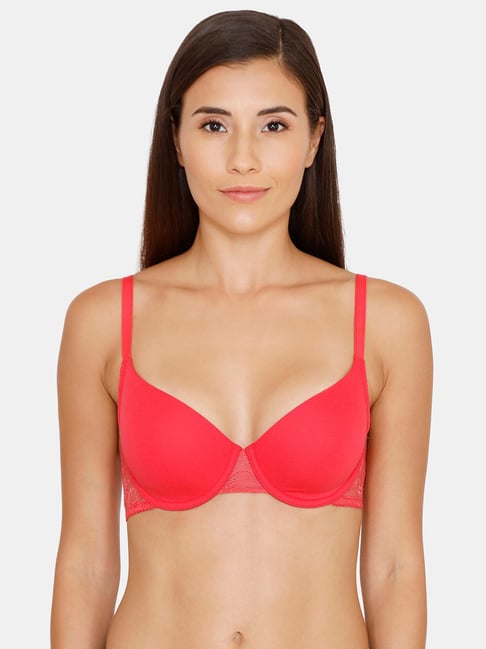 Buy Zivame Pink Half Coverage Double Layered Backless Bra for Women's  Online @ Tata CLiQ