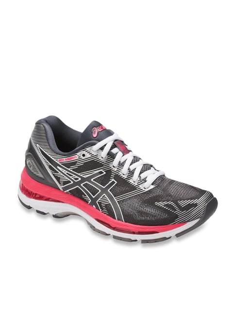 Buy Asics Gel Nimbus 19 Carbon Grey Running Shoes for Women at