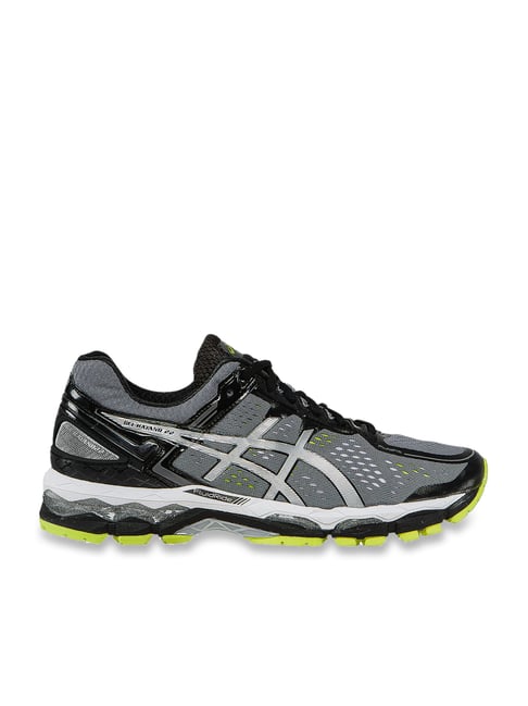 Asics Men s Gel Kayano 22 Charcoal Grey Running Shoes