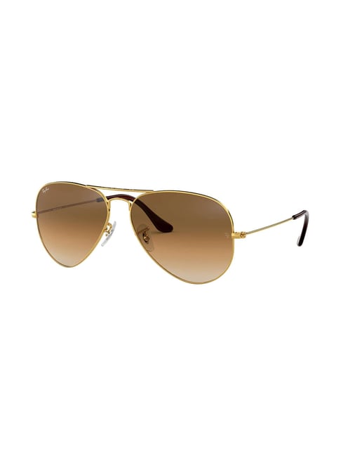 Buy Ray-Ban 0RB3025I Burnt Umber Gradient Icons Aviator 58 mm