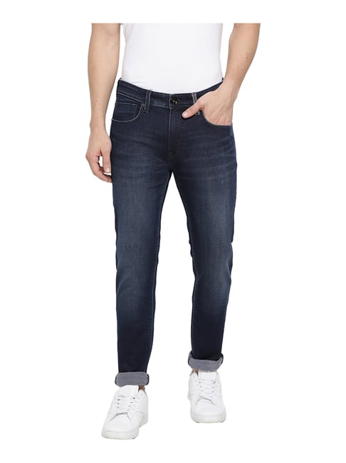 Pepe Jeans Blue Slim Fit Low Rise Jeans