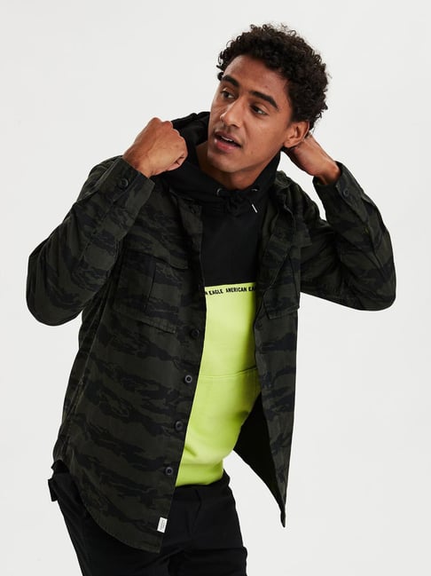 American eagle clearance olive jacket