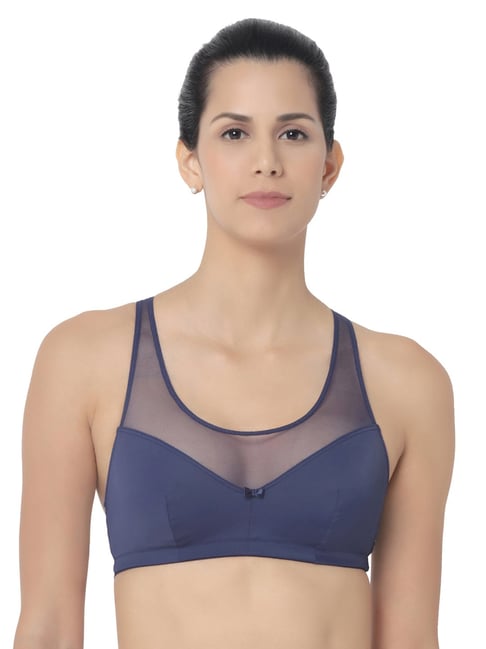 Buy Zivame Blue Wireless T-Shirt Bra for Women's Online @ Tata CLiQ