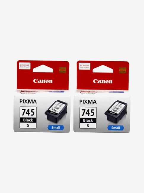 Canon PG 745S Small Ink Cartridges Pack of 2 Black