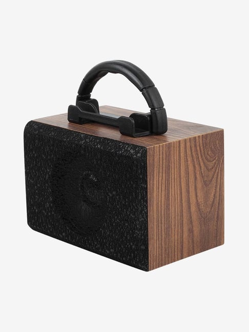 Flow Amaze 3W Wireless Bluetooth Speaker (Black and Brown)