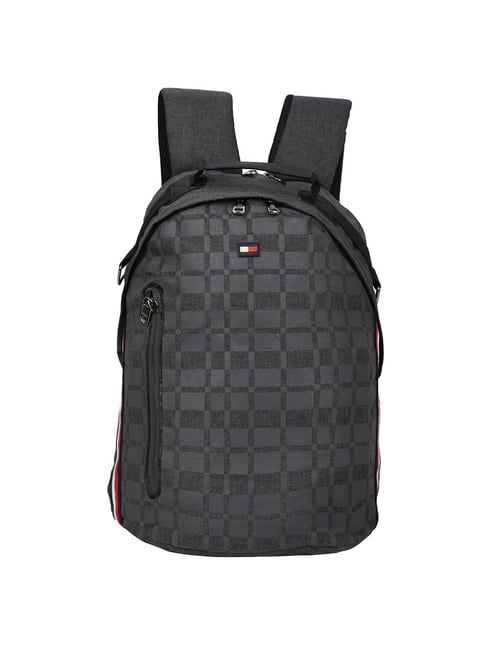 Tommy Hilfiger Foresthill 20 Ltrs Dark Grey Large Laptop Backpack-picture-41