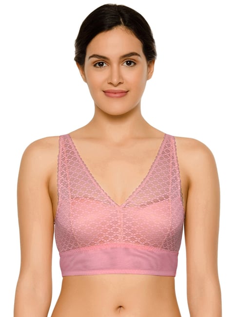 Buy Wacoal Pink Lace Padded Bra for Women Online @ Tata CLiQ