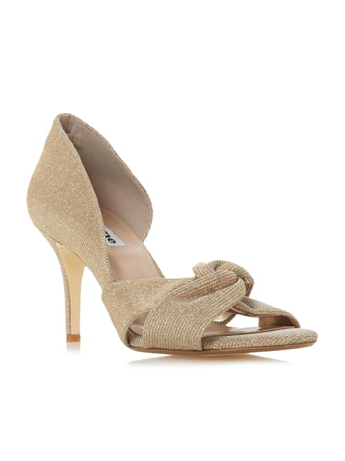 Dune London Women's Capitol Di Golden Stilettos