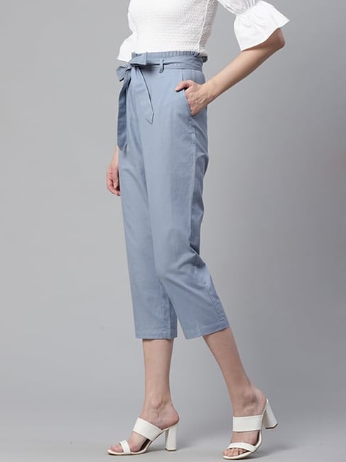 Day-to-day Pants Deep Blue | Djerf Avenue