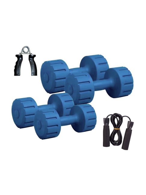 FITMAX DM PVC 3kg & 4kg Combo Home Gym Kit (Multicolor)-FITMAX-Footwear-TATA CLIQ