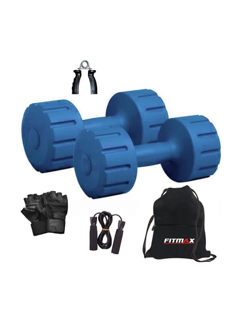 FITMAX DM PVC 3kg Combo Home Gym Kit (Multicolor)-FITMAX-Footwear-TATA CLIQ