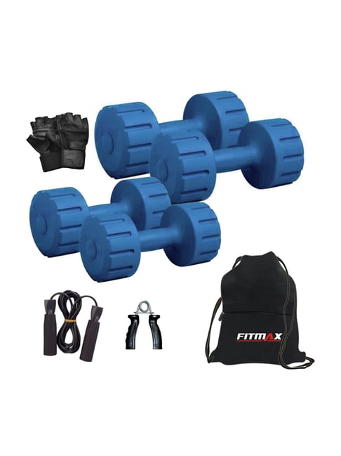 FITMAX DM PVC 1kg & 2kg Combo Home Gym Kit (Multicolor)-FITMAX-Footwear-TATA CLIQ