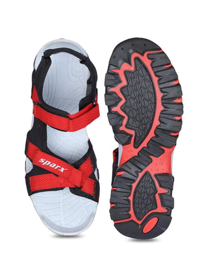 Sparx sandal sales red colour