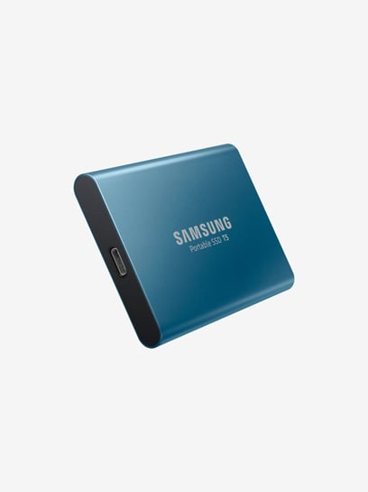 Samsung Portable SSD T5 500GB レッド Buy Samsung 500 GB T5 Portable SSD (Alluring Blue) Online At Best