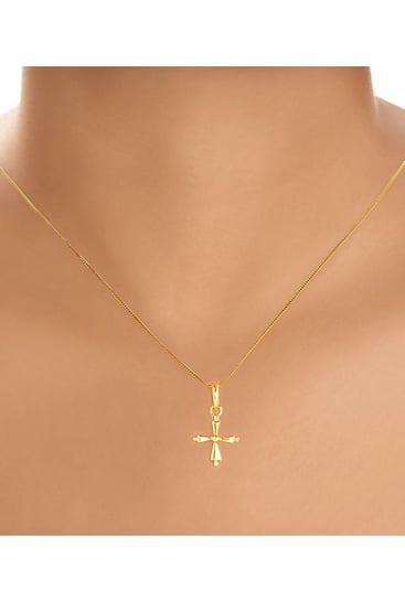 gold cross pendant tanishq