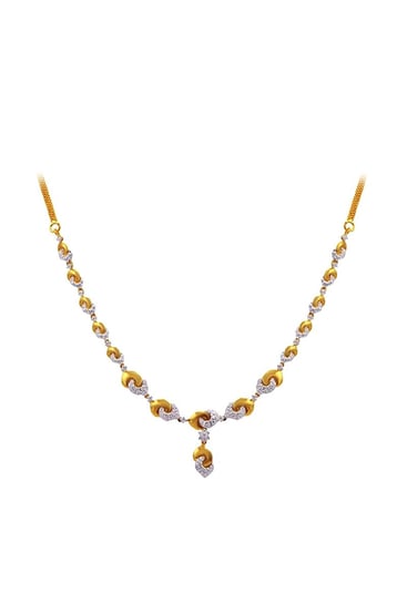 Gold \u0026 Diamond Necklace 