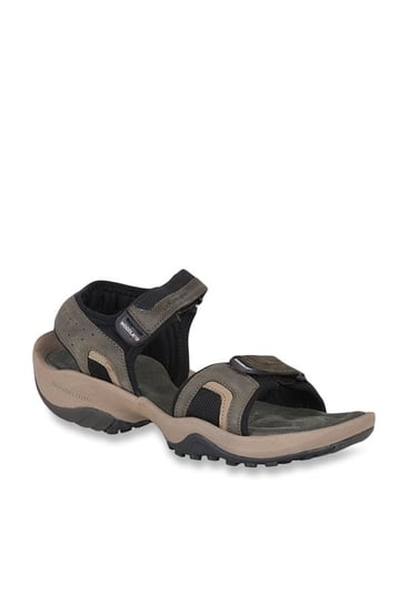 Buy Woodland Men Leather Comfort Sandals - Sandals for Men 8451897 | Myntra
