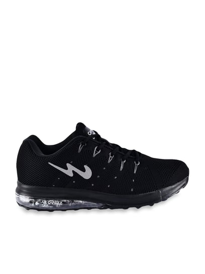 campus sports shoes black