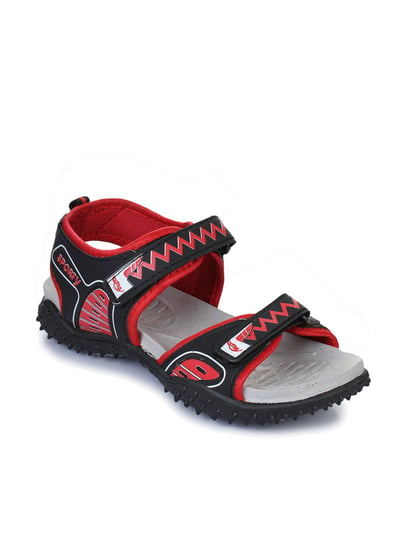 Sparx Synthetic Black Red Sandals in Hyderabad - Dealers, Manufacturers &  Suppliers - Justdial