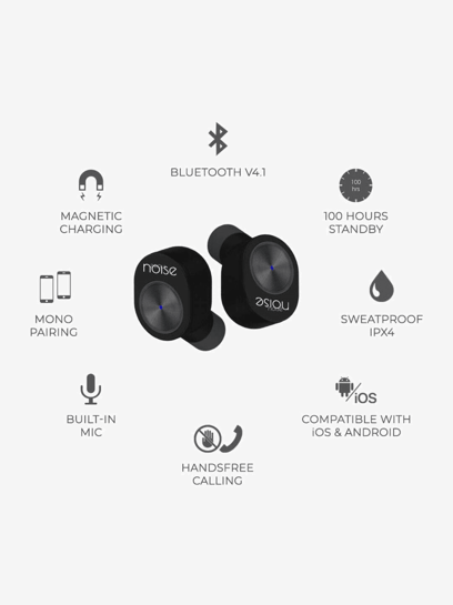 Noise shots x1 air 2 truly wireless bluetooth online headset