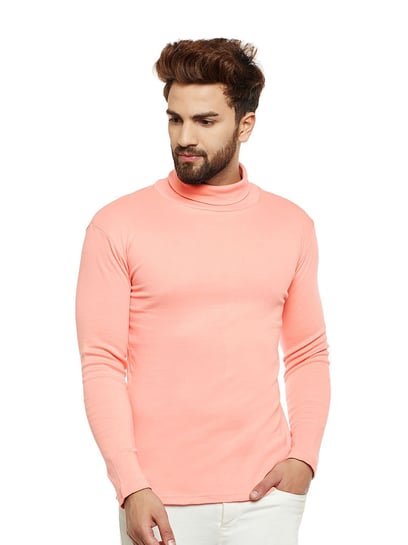 Buy Hypernation Peach Regular Fit Full 