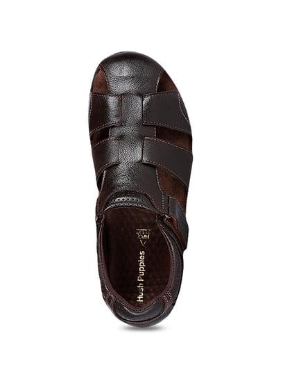 Buy Hush Puppies by Bata Charles Dark Brown Fisherman Sandals for Men at  Best Price @ Tata CLiQ