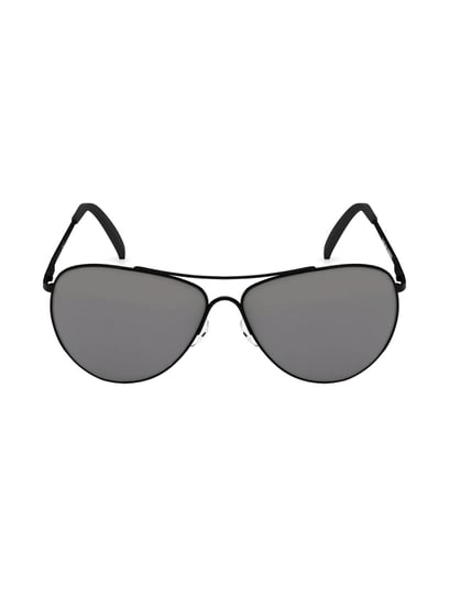 Buy Fastrack Black Aviator Sunglasses (M165YL27V) Online