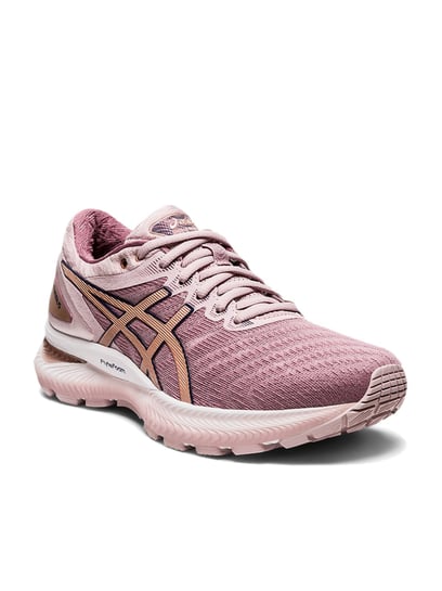 Buy Asics Gel Nimbus 22 Rose Pink Running Shoes for Women at Best