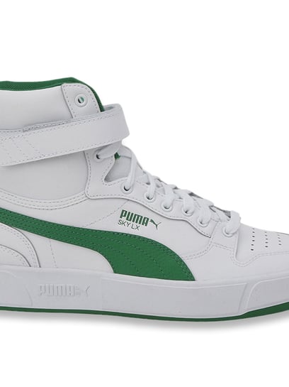 Buy Puma Sky LX Mid Athletic White Ankle High Sneakers for Men at