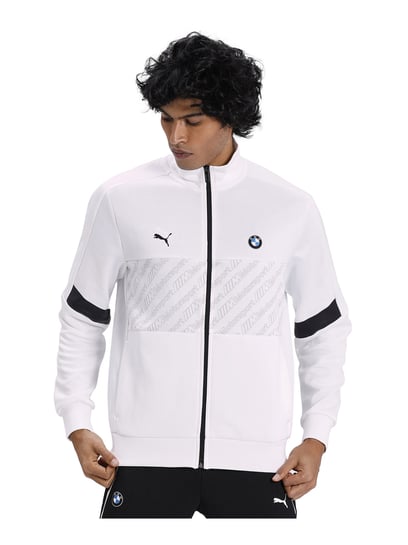 Buy Puma Women White & Black Colourblocked Sporty PUMA XTG 94 Jacket -  Jackets for Women 9268323 | Myntra