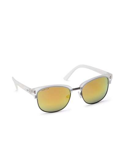 Buy Men's Fastrack Men's Yellow Lens Aviator Sunglasses-M165YL31 Online |  Centrepoint UAE