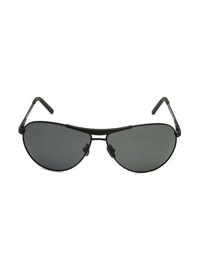 Buy Fastrack Aviator Sunglasses (Black) (P171BK3) at Amazon.in